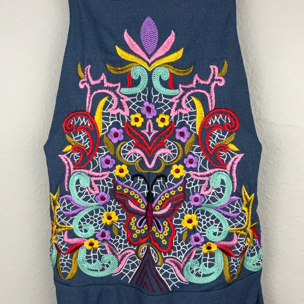Nanette Lepore Emboidered One Piece - Picture 3 of 7